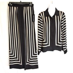 MODERN WORKS ⚜ WOMEN'S BLACK & TAN FASHION SET